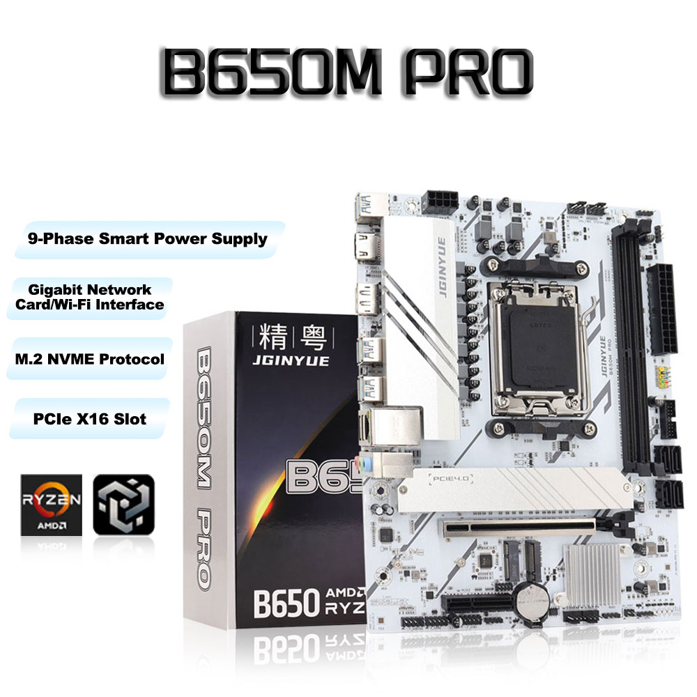 Ddr5 64Gb - Papan Induk Jingyue B650M PRO DDR5