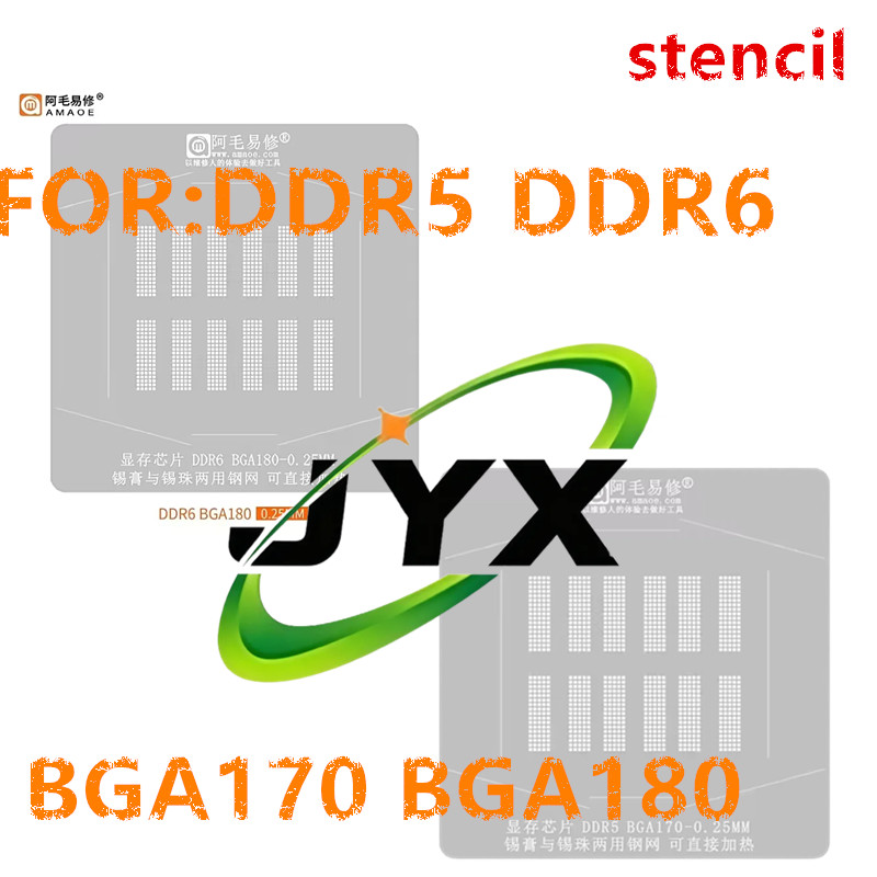 Ddr5 Kit - Templat Reballing AMAOE BGA untuk DDR5
