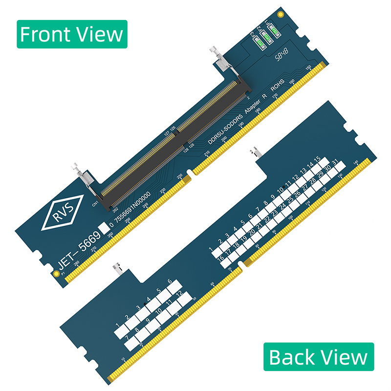 Adaptor Kartu Riser Memori Lap - Ddr5 Laptop Ram ulasan dan harga