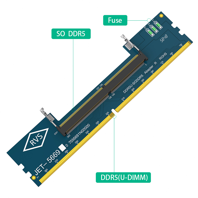 Adaptor Kartu Riser Memori Lap - Ddr5 Laptop Ram ulasan dan harga