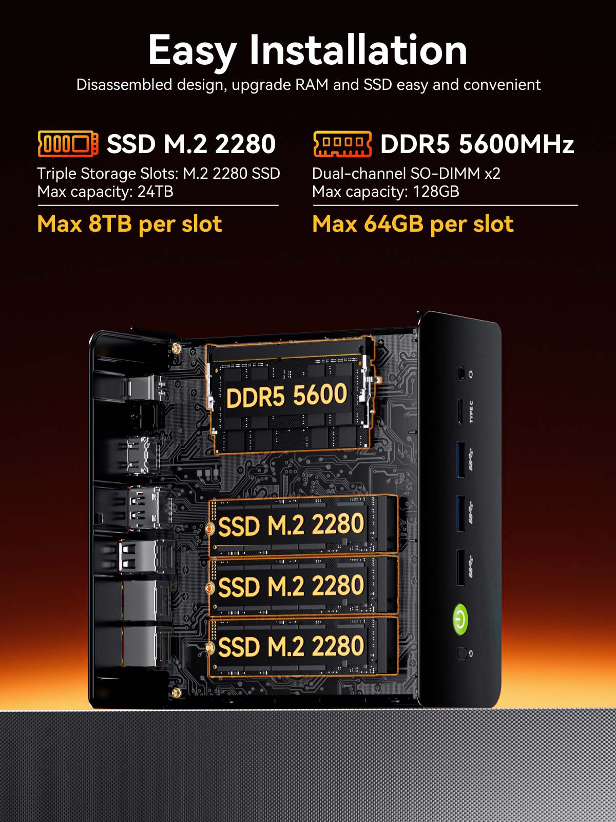 GMKtec K12 Mini PC AMD Ryzen.  - Ddr5 32Gb ulasan dan harga