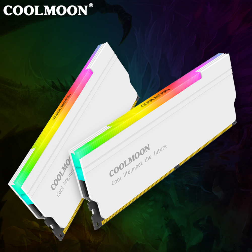 COOLMOON 5V-3PIN ARGB RAM Heat - Ddr5 Ram ulasan dan harga