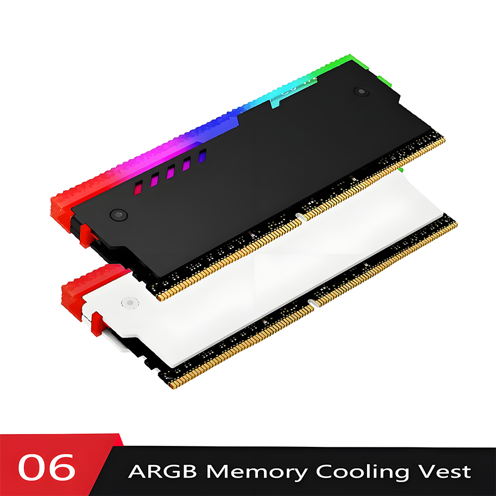 Komputer Desktop Ram Heatsink  - Ddr5 Rgb Ram ulasan dan harga