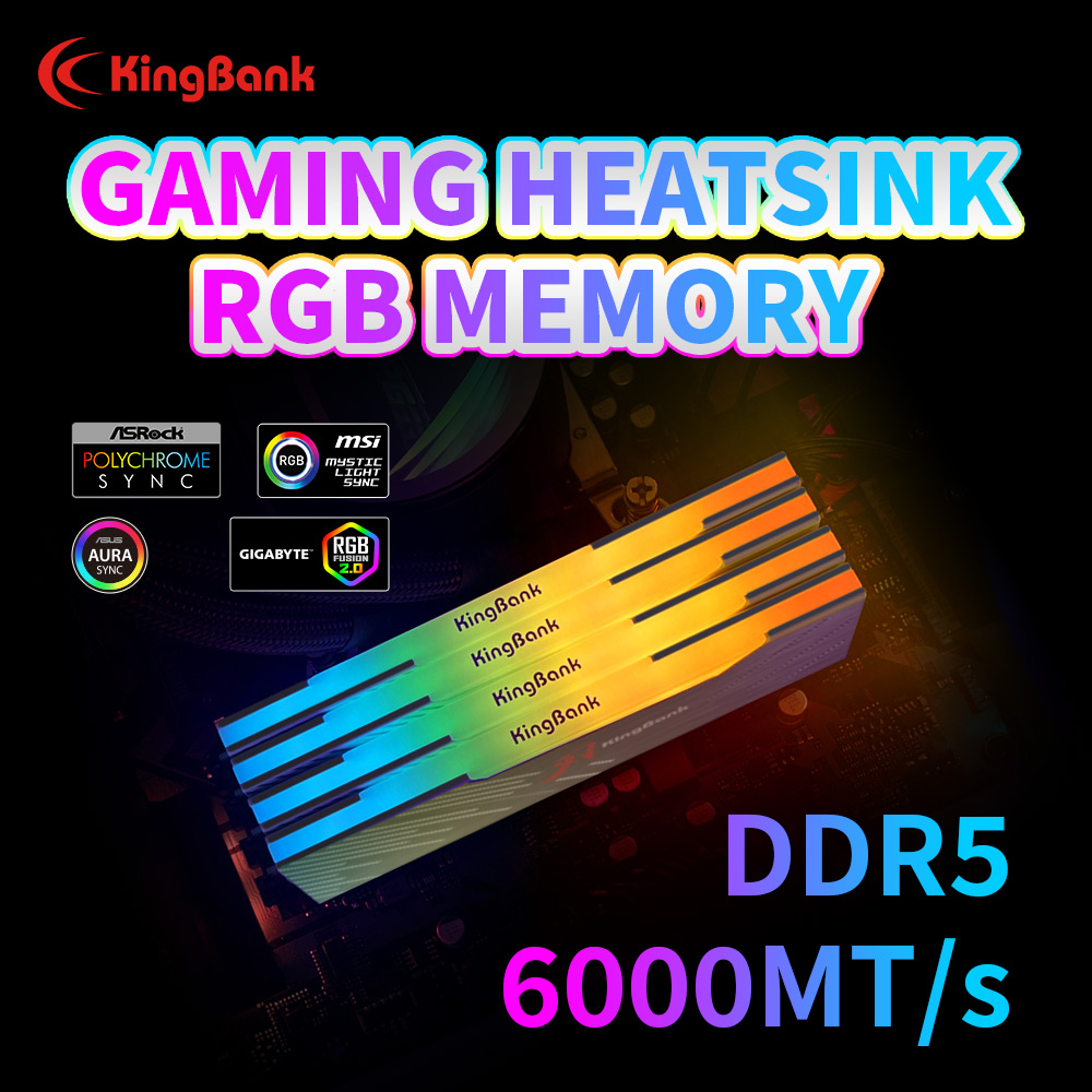 KingBank KRRB DDR5 RGB 16GB /1 - Ddr5 16Gb 6000Mhz ulasan dan harga