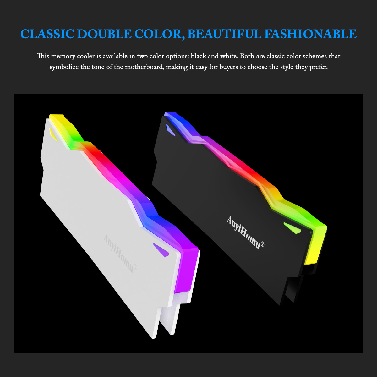 AuyiHomu RGB Heatsink, Pending - Ddr5 Ram ulasan dan harga
